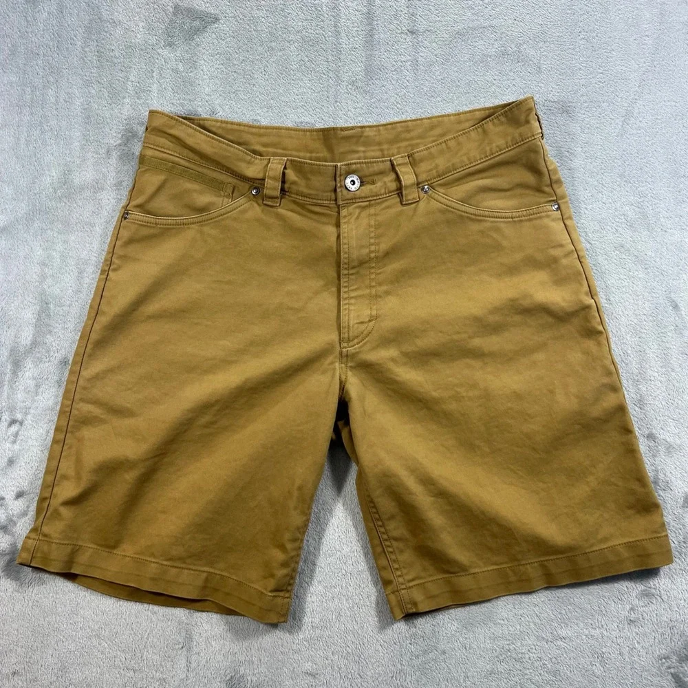 The North Face Motion Shorts Mens 32 Coyote Brown Stretch Hiking NF0A3SCE Active